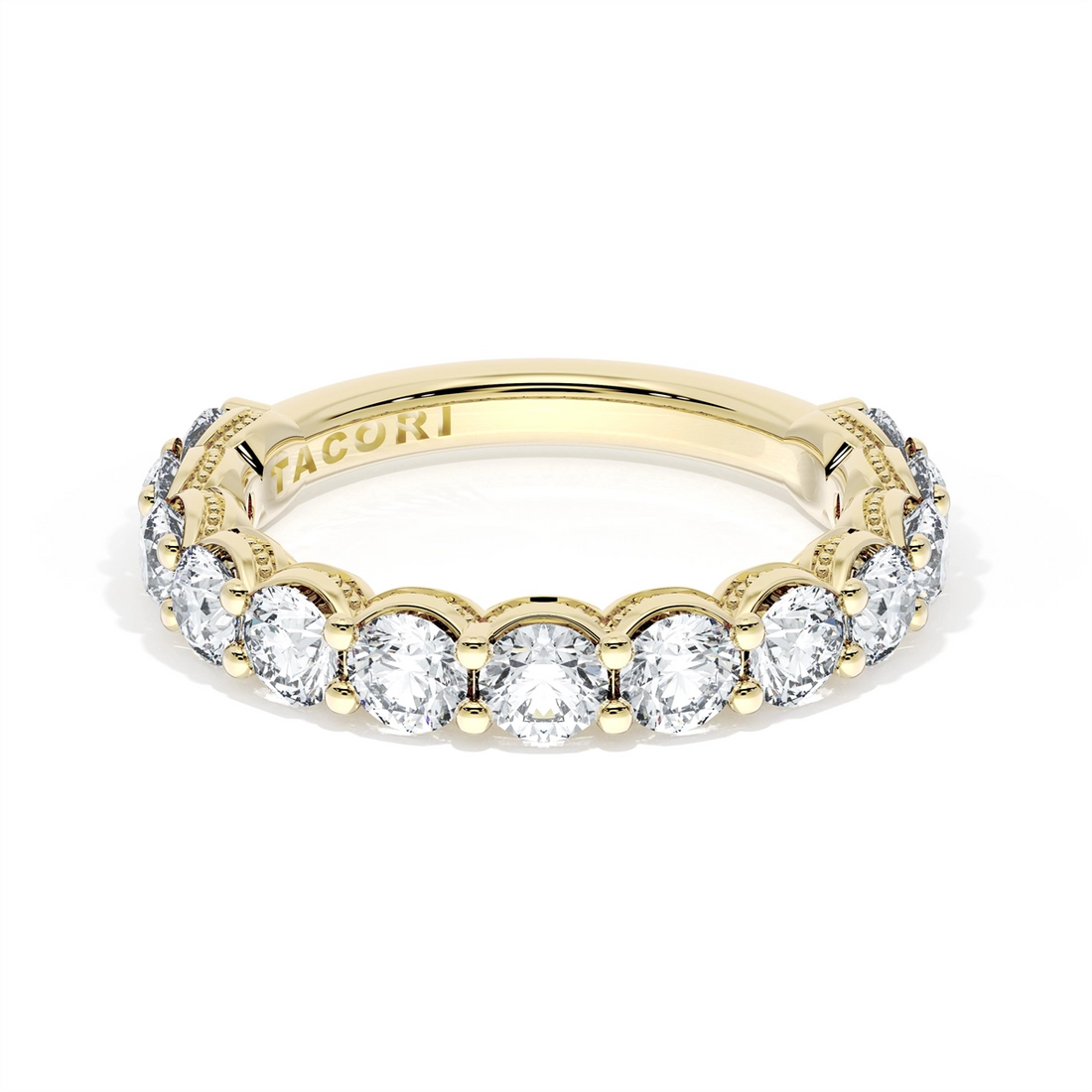 Tacori Wedding Rings in Yellow Gold containing Diamond 454530