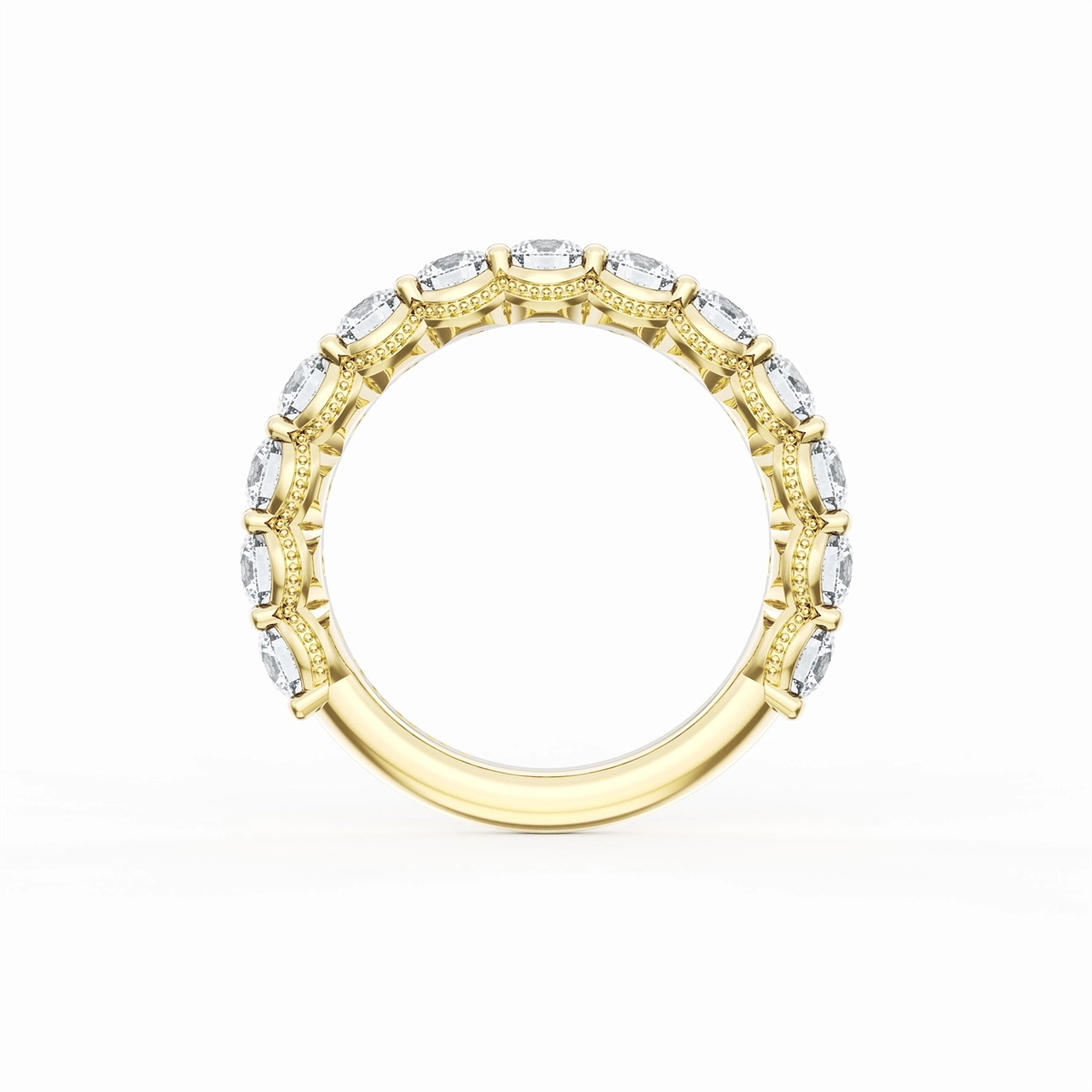 Tacori Wedding Rings in Yellow Gold containing Diamond 454530