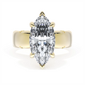 Tacori Engagement Rings in Yellow Gold containing Diamond 414 4 MQ 15X7.5 Y
