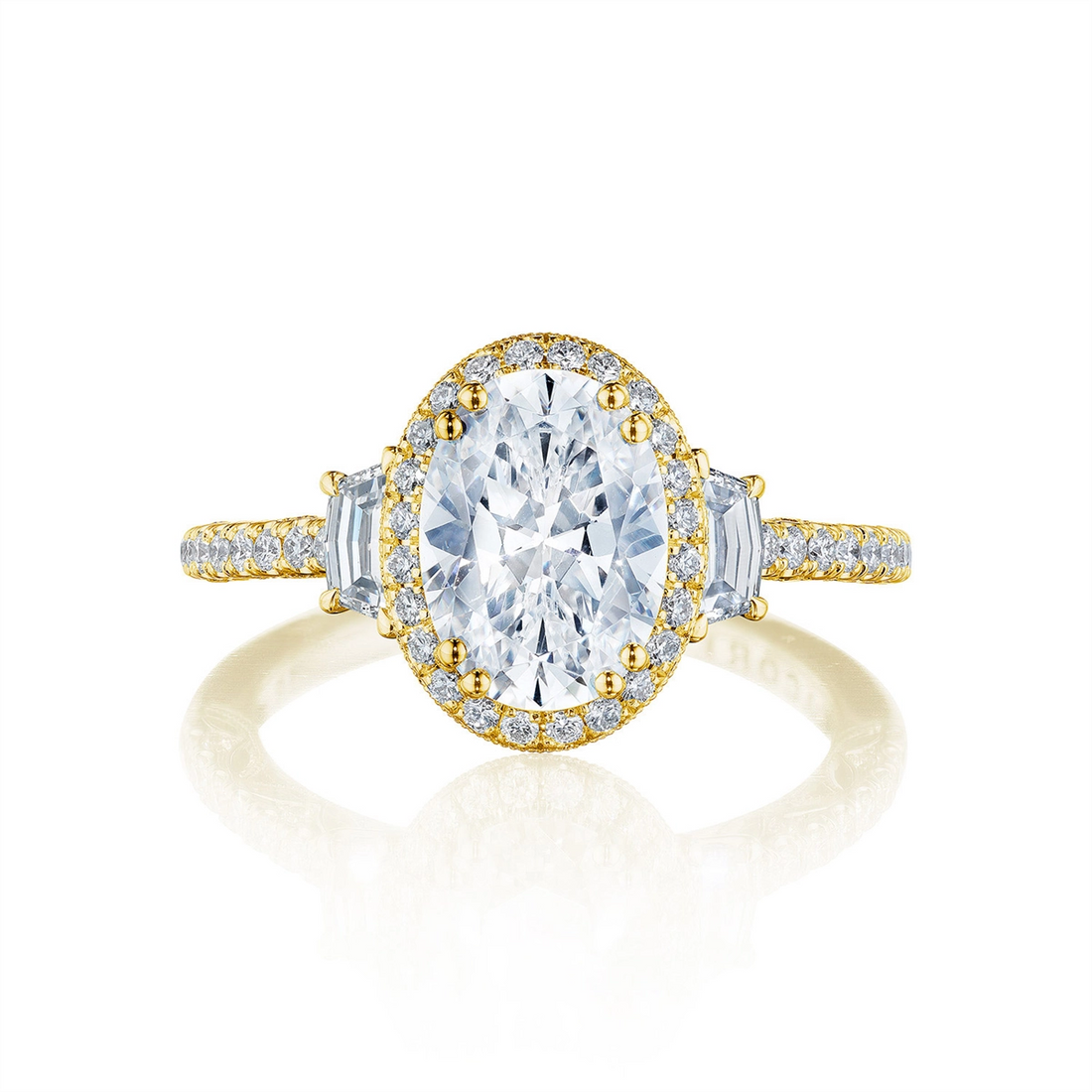 Tacori Engagement in Yellow Gold 454535