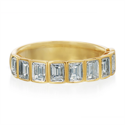 Wedding Bands Wedding Rings in Yellow Gold containing Diamond 454570