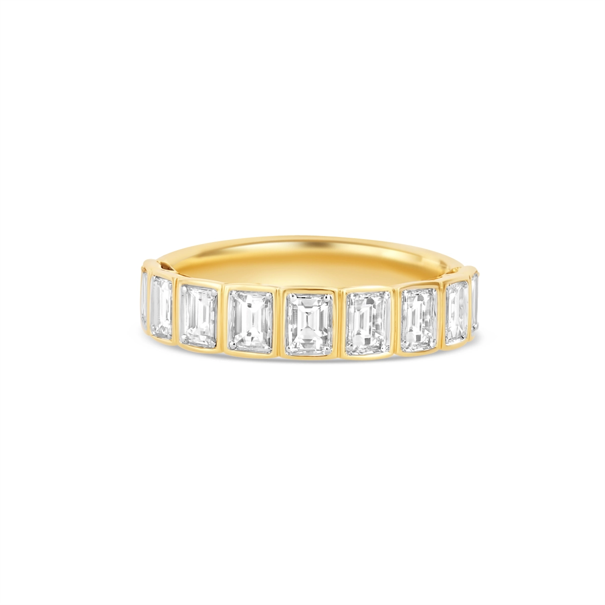 Wedding Bands Wedding Rings in Yellow Gold containing Diamond 454570