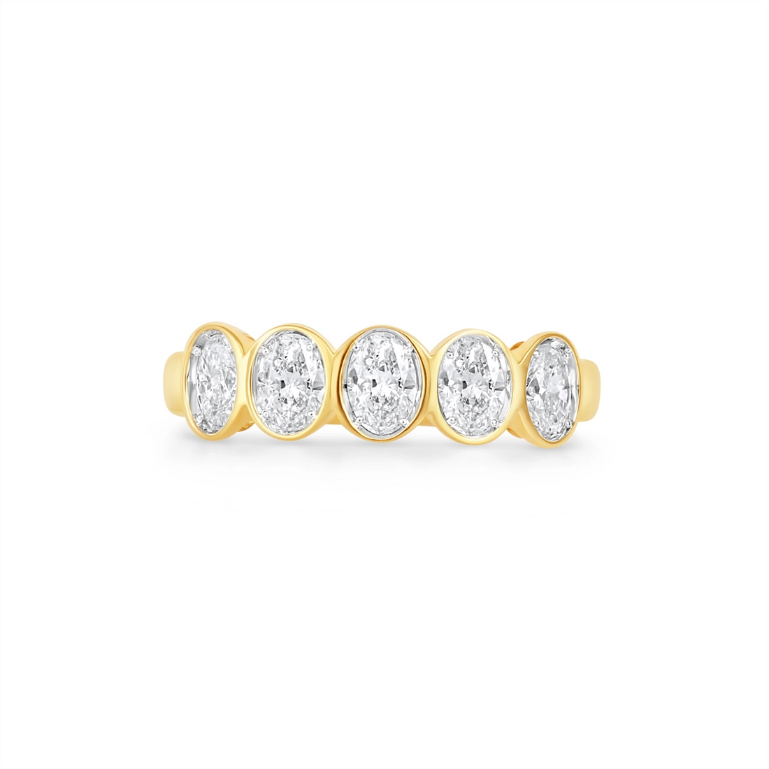 Wedding Bands Wedding Rings in Yellow Gold containing Diamond 454572