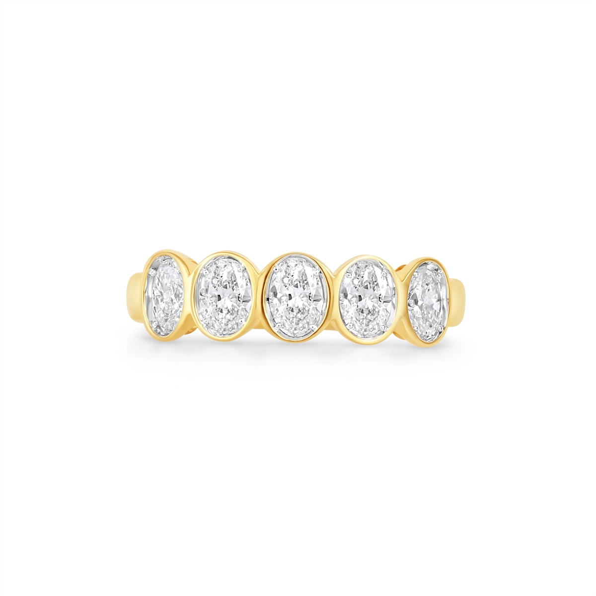 Wedding Bands Wedding Rings in Yellow Gold containing Diamond 454572