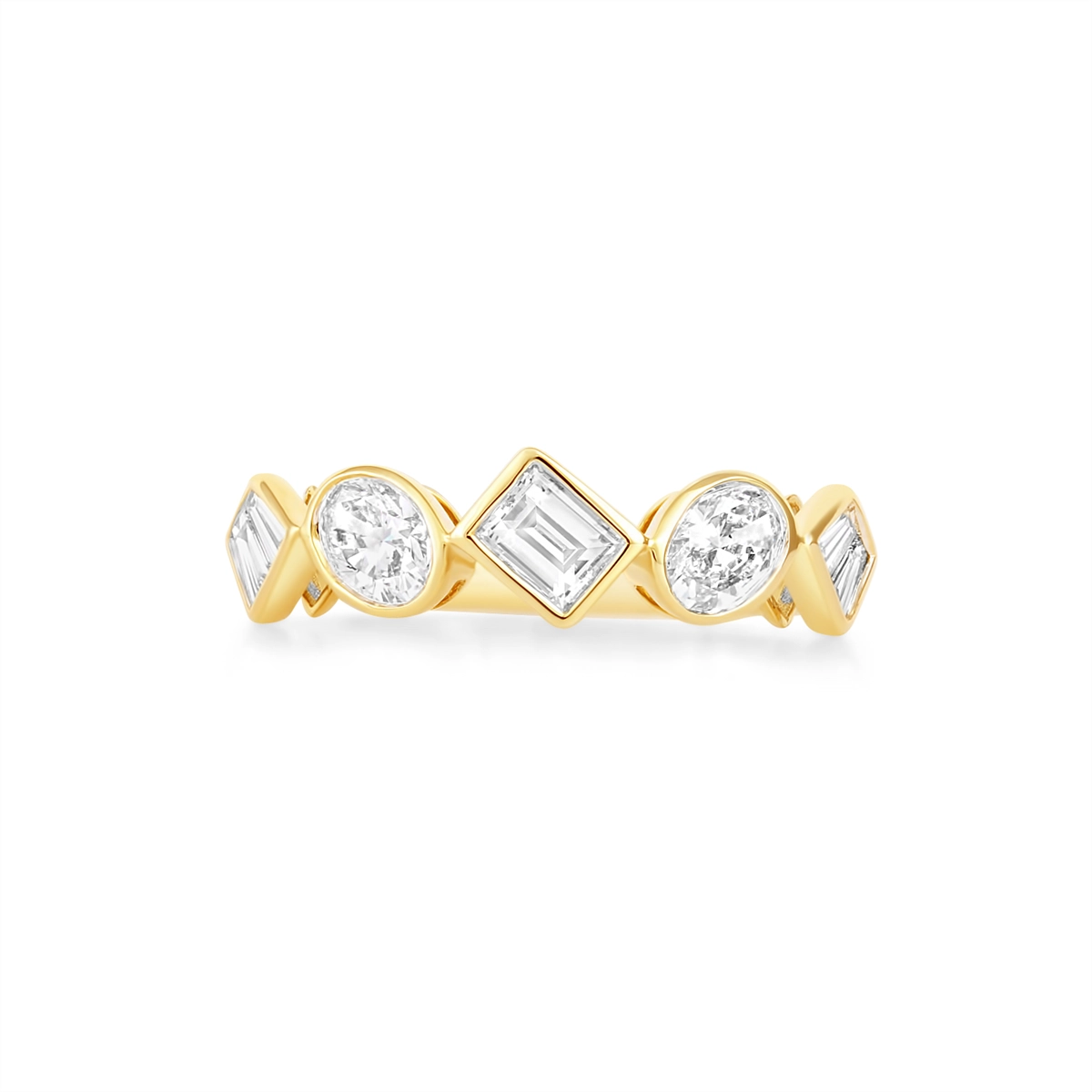 Wedding Bands Rings in Yellow Gold containing Diamond 454573