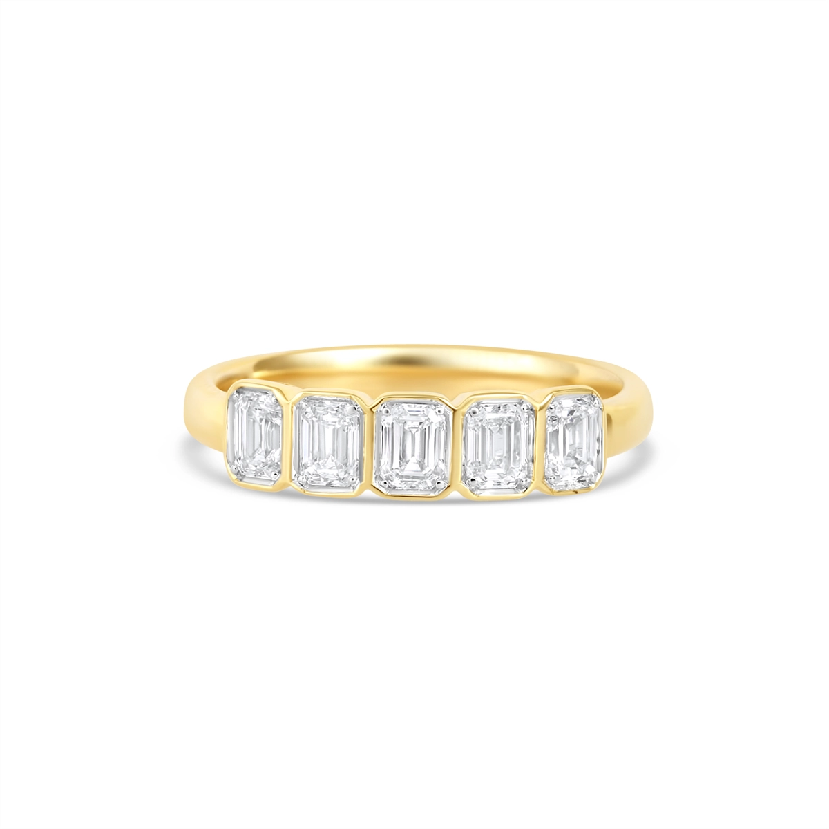 Wedding Bands Rings in Yellow Gold containing Diamond 454578