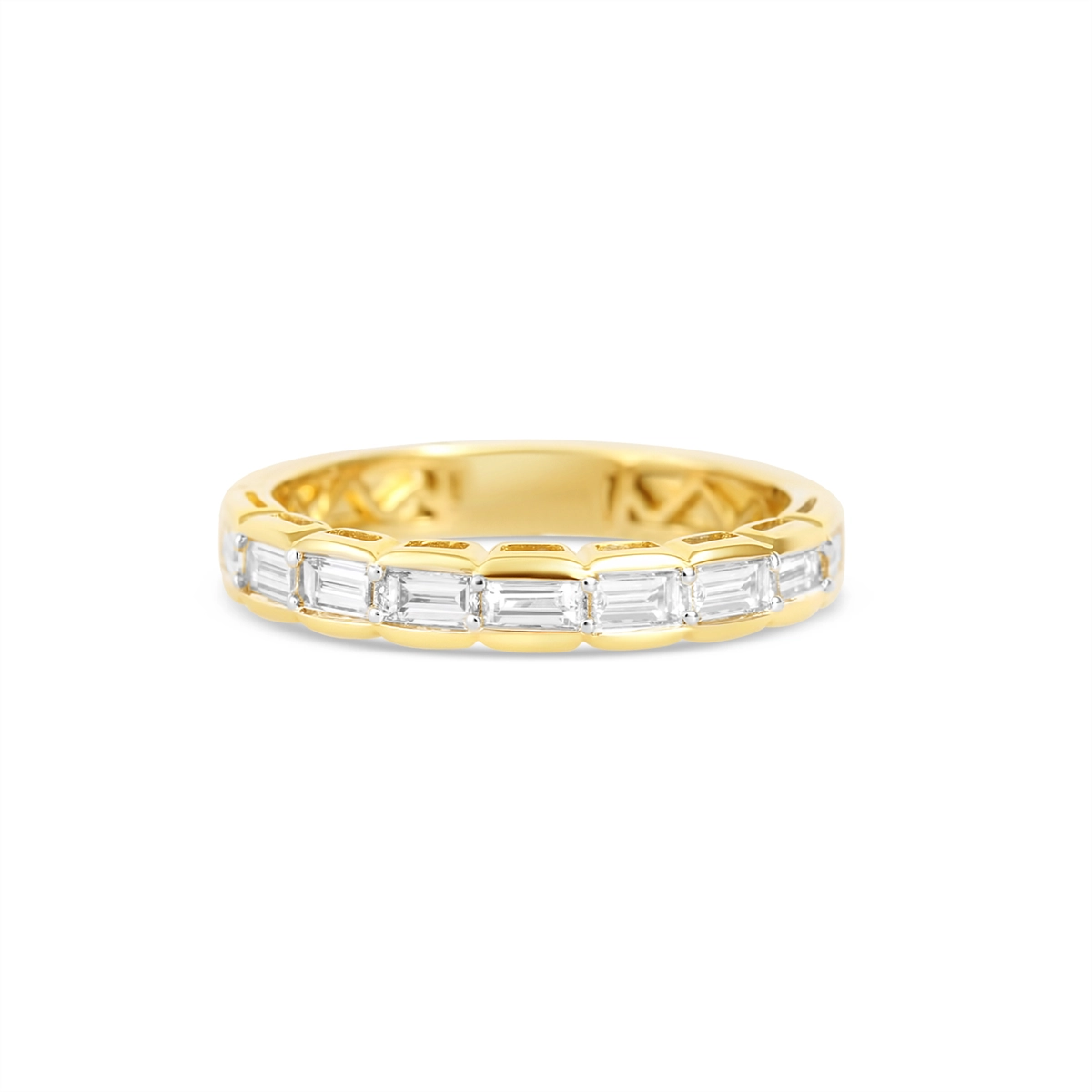 Wedding Bands Rings in Yellow Gold containing Diamond 454580
