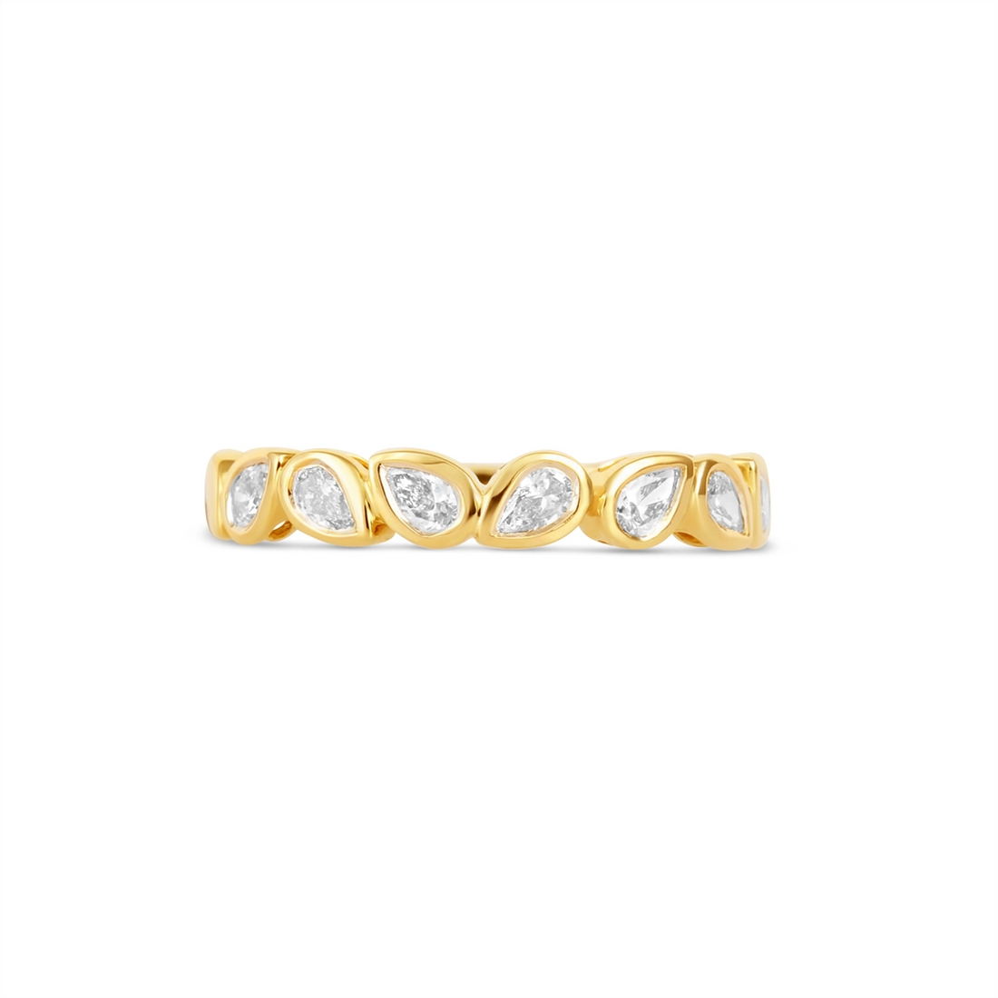 Wedding Bands Rings in Yellow Gold containing Diamond 454581