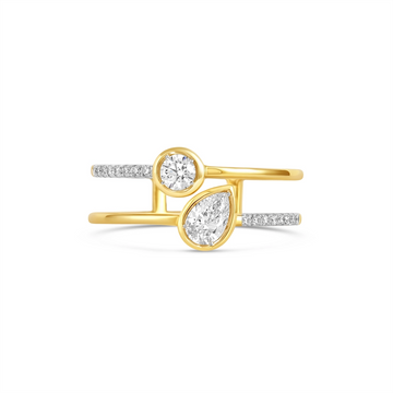 Rings Rings in Yellow Gold containing Diamond 454583
