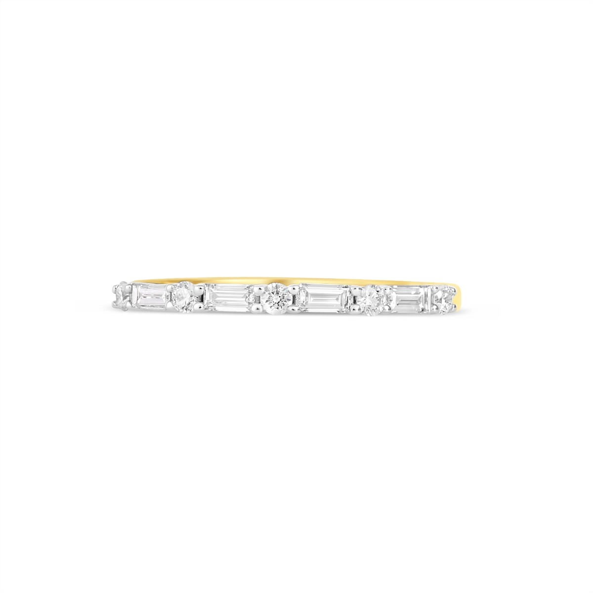 Wedding Bands Wedding Rings in Yellow Gold containing Diamond 454588