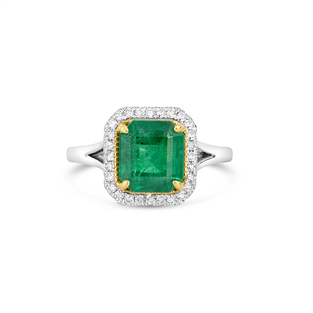 Rings Rings in Mixed Metals containing Multi-gemstone, Diamond, Emerald 454595
