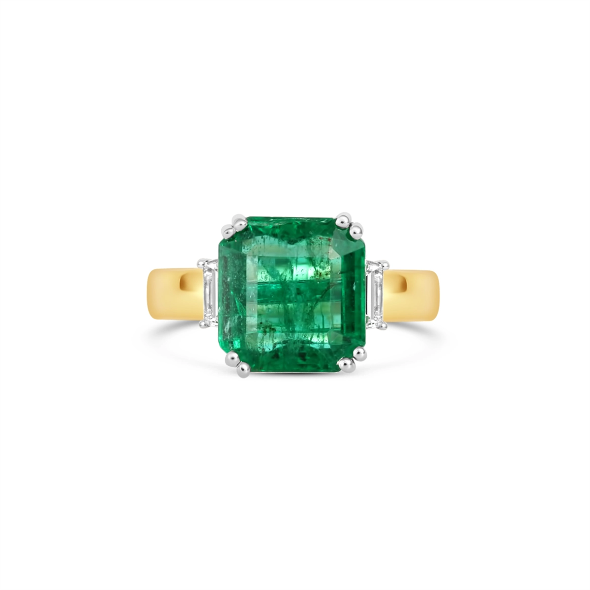 Rings Rings in Yellow Gold containing Multi-gemstone, Diamond, Emerald 454599