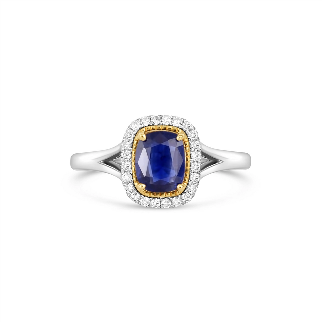Rings Rings in Mixed Metals containing Multi-gemstone, Diamond, Sapphire 454604