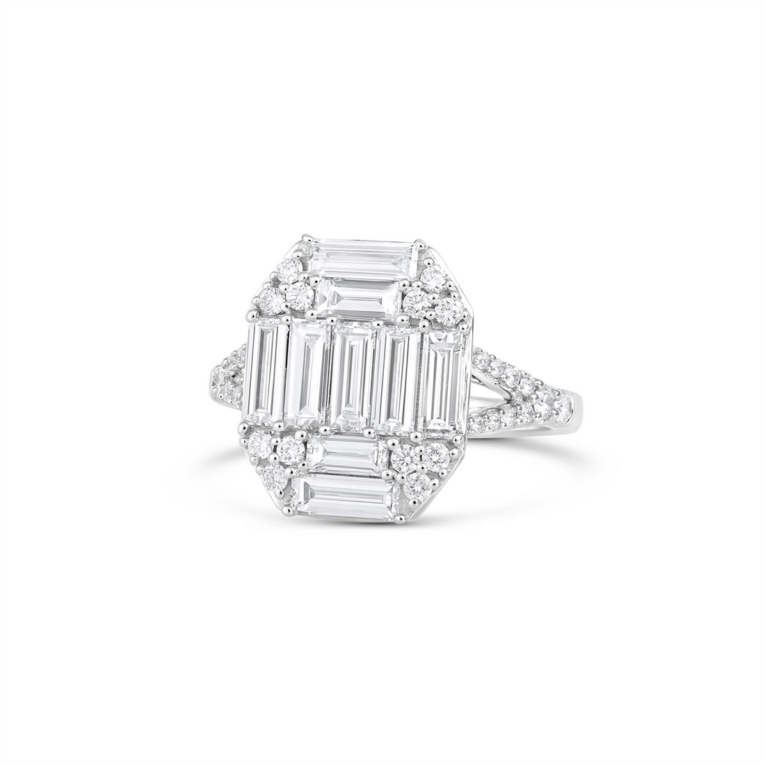Engagement Collections Rings in White Gold containing Diamond 454686