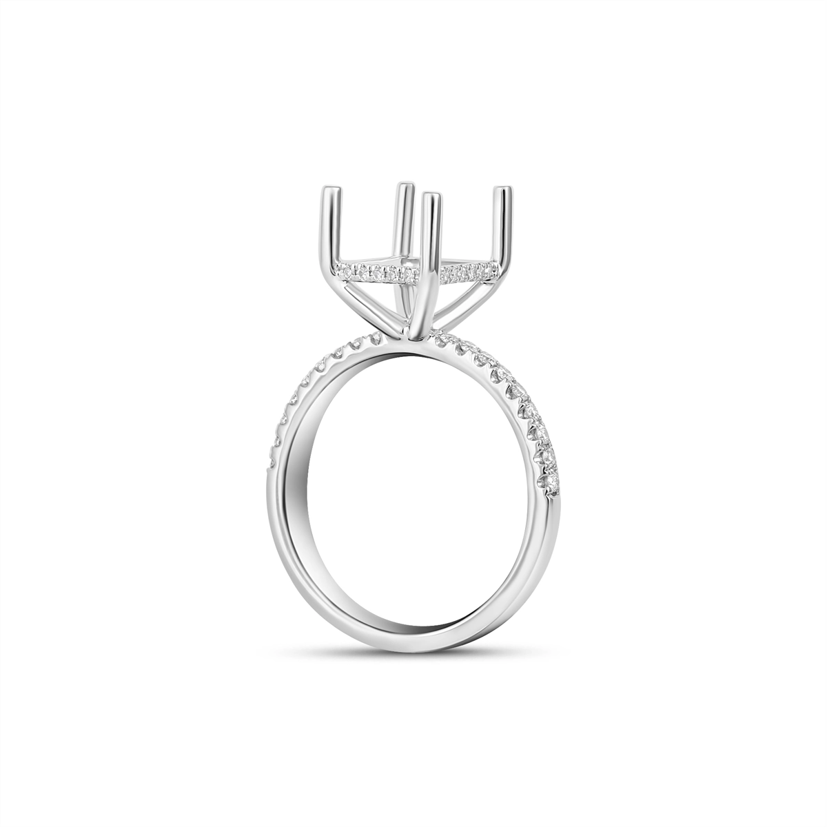 Engagement Collections Engagement Rings in Platinum/Palladium containing Diamond 454692