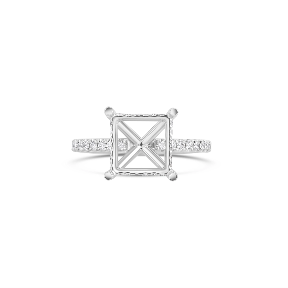 Engagement Collections Engagement Rings in Platinum/Palladium containing Diamond 454693