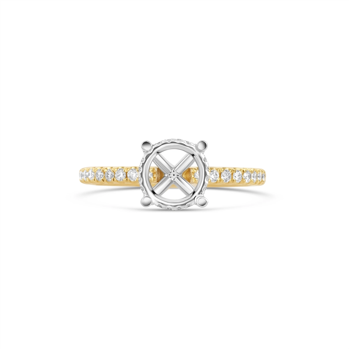 Engagement Collections Engagement Rings in Mixed Metals containing Diamond 454694
