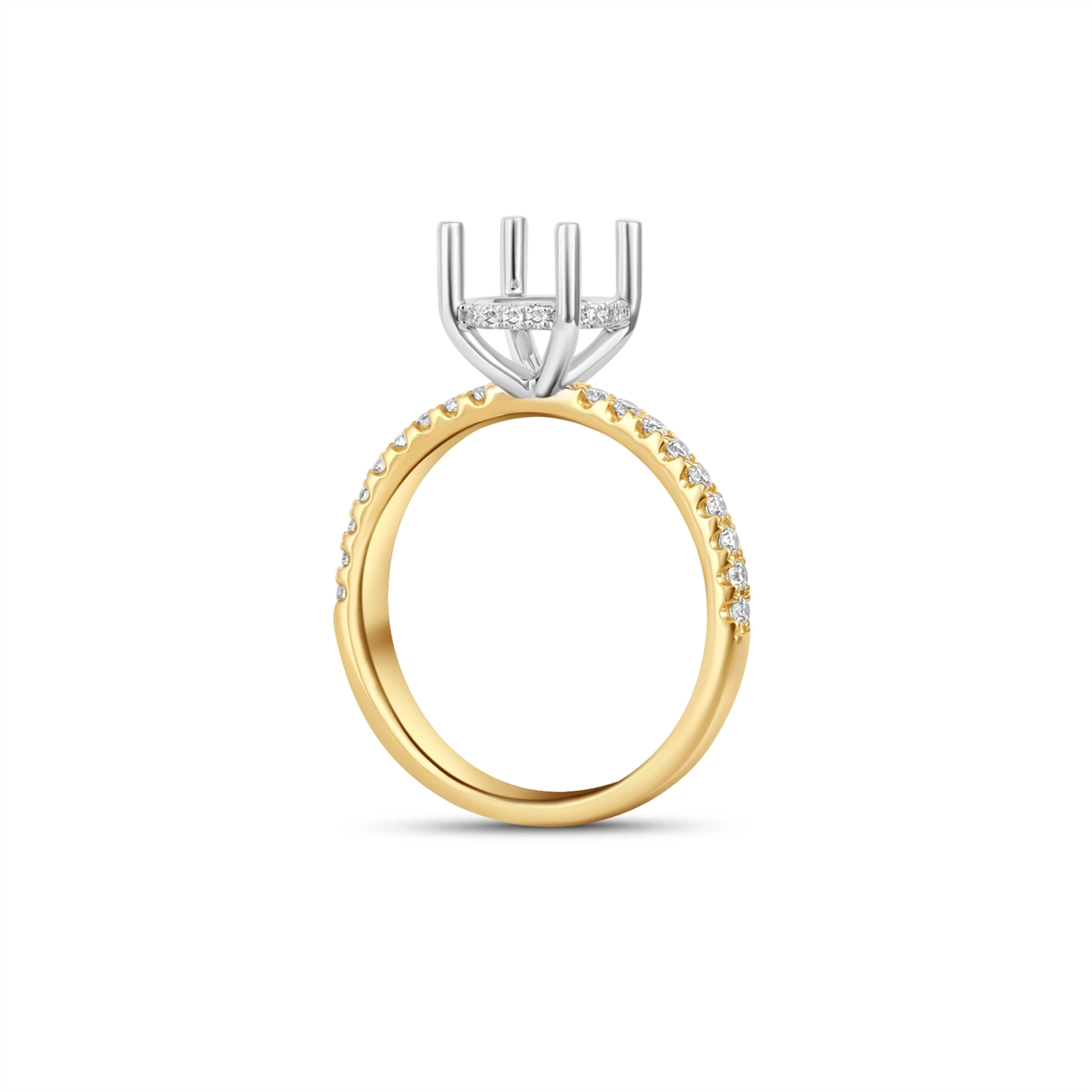 Engagement Collections Engagement Rings in Mixed Metals containing Diamond 454694