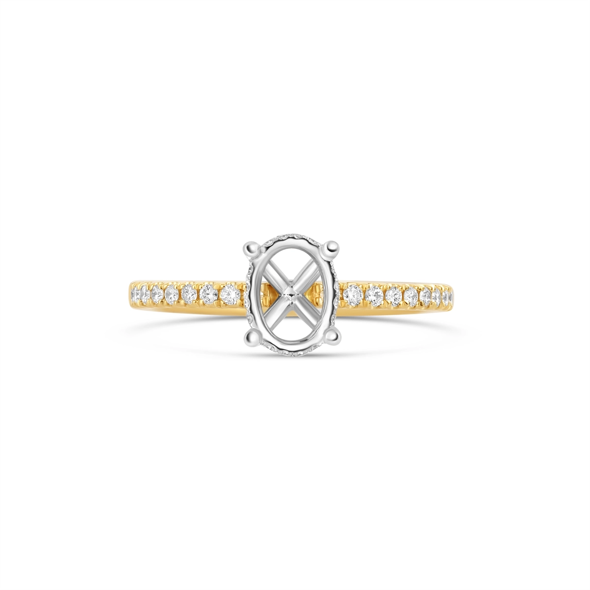 Engagement Collections Engagement Rings in Mixed Metals containing Diamond 454695