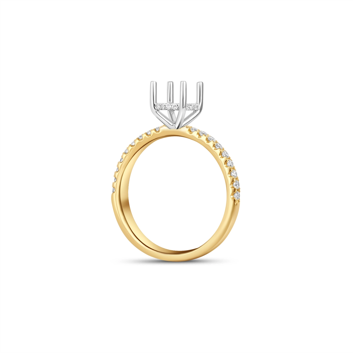 Engagement Collections Engagement Rings in Mixed Metals containing Diamond 454695