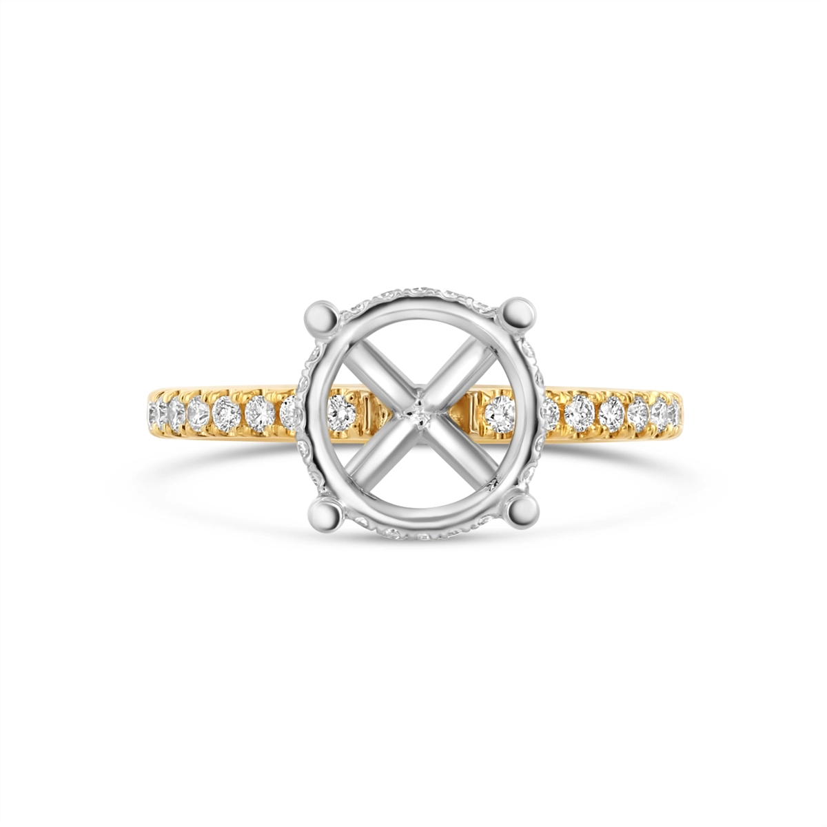 Engagement Collections Engagement Rings in Mixed Metals containing Diamond 454697
