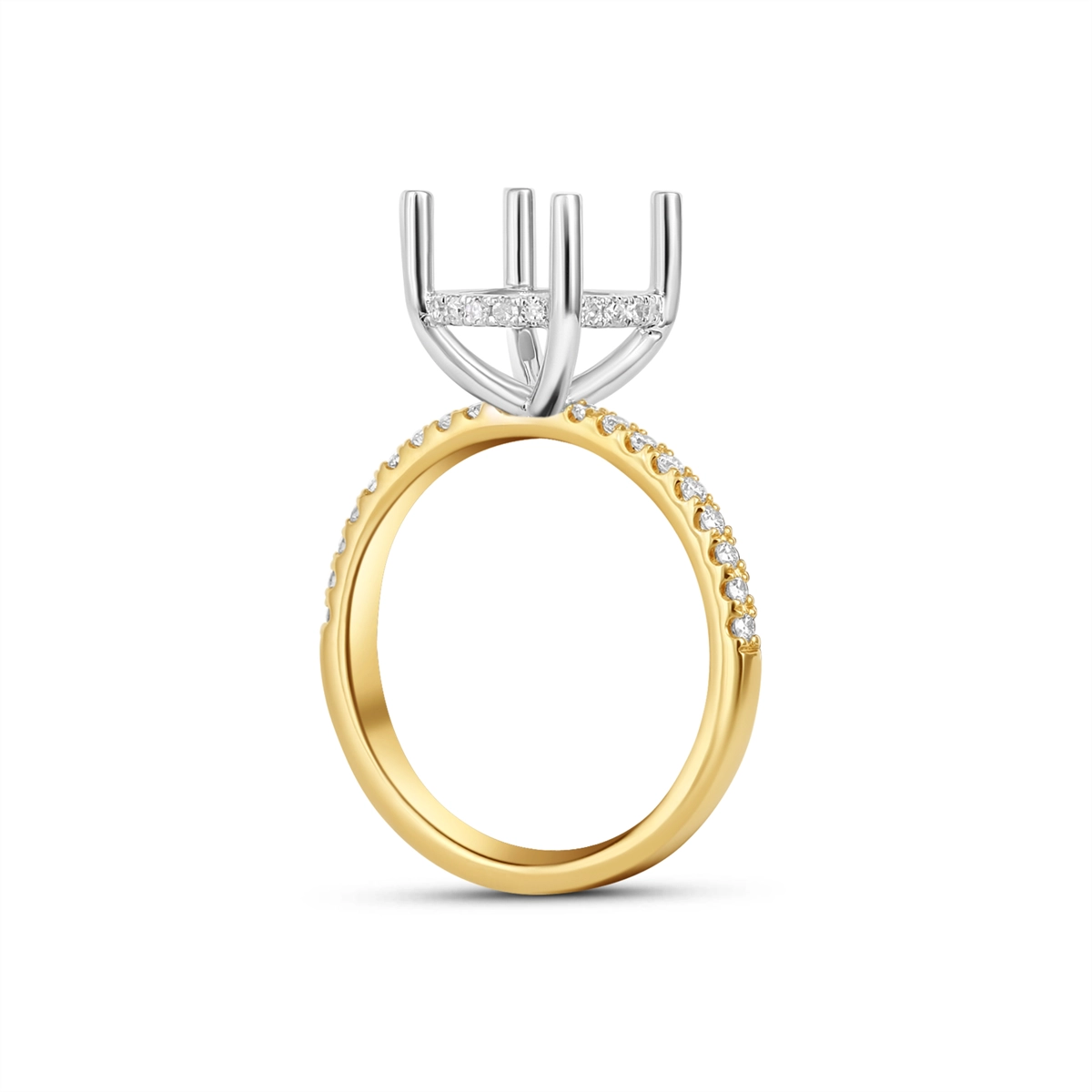 Engagement Collections Engagement Rings in Mixed Metals containing Diamond 454697