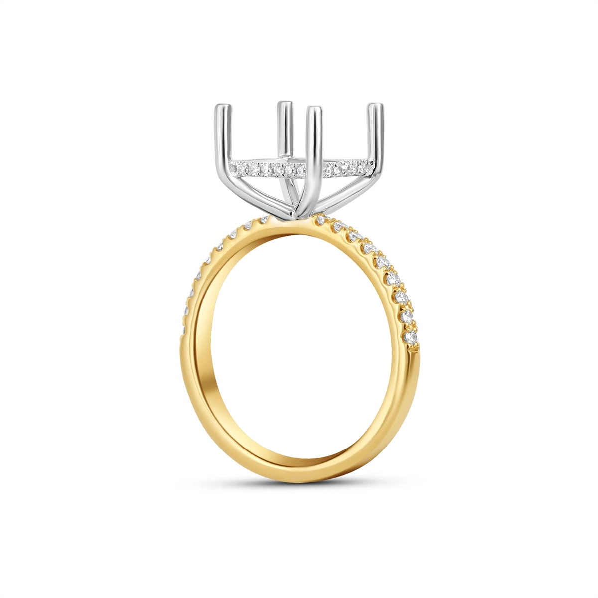 Engagement Collections Engagement Rings in Mixed Metals containing Diamond 454698