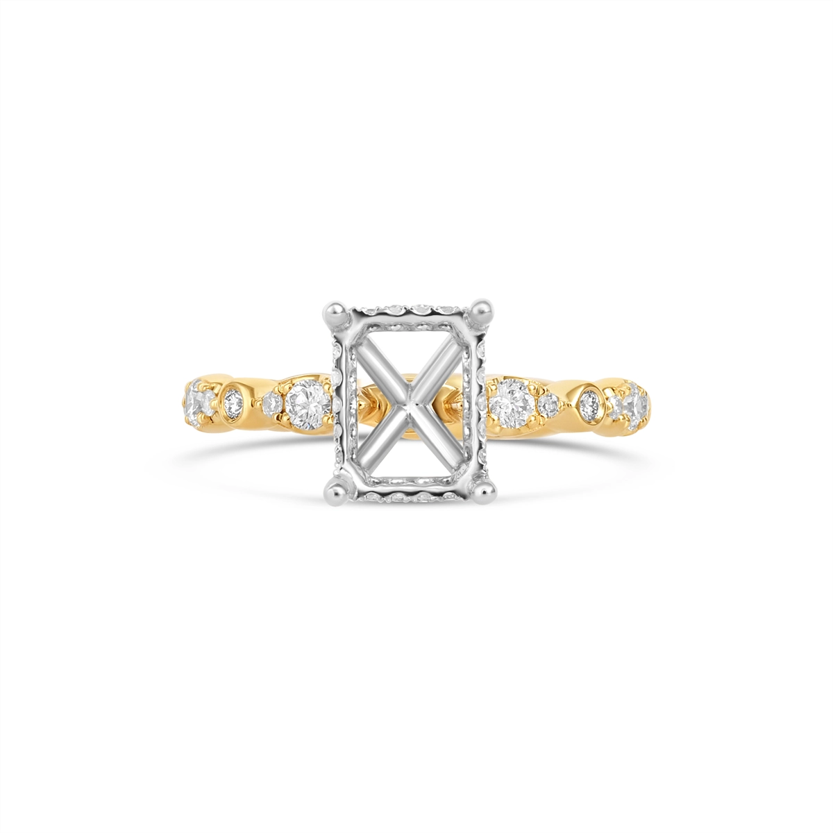 Engagement Collections Engagement Rings in Mixed Metals containing Diamond 454700