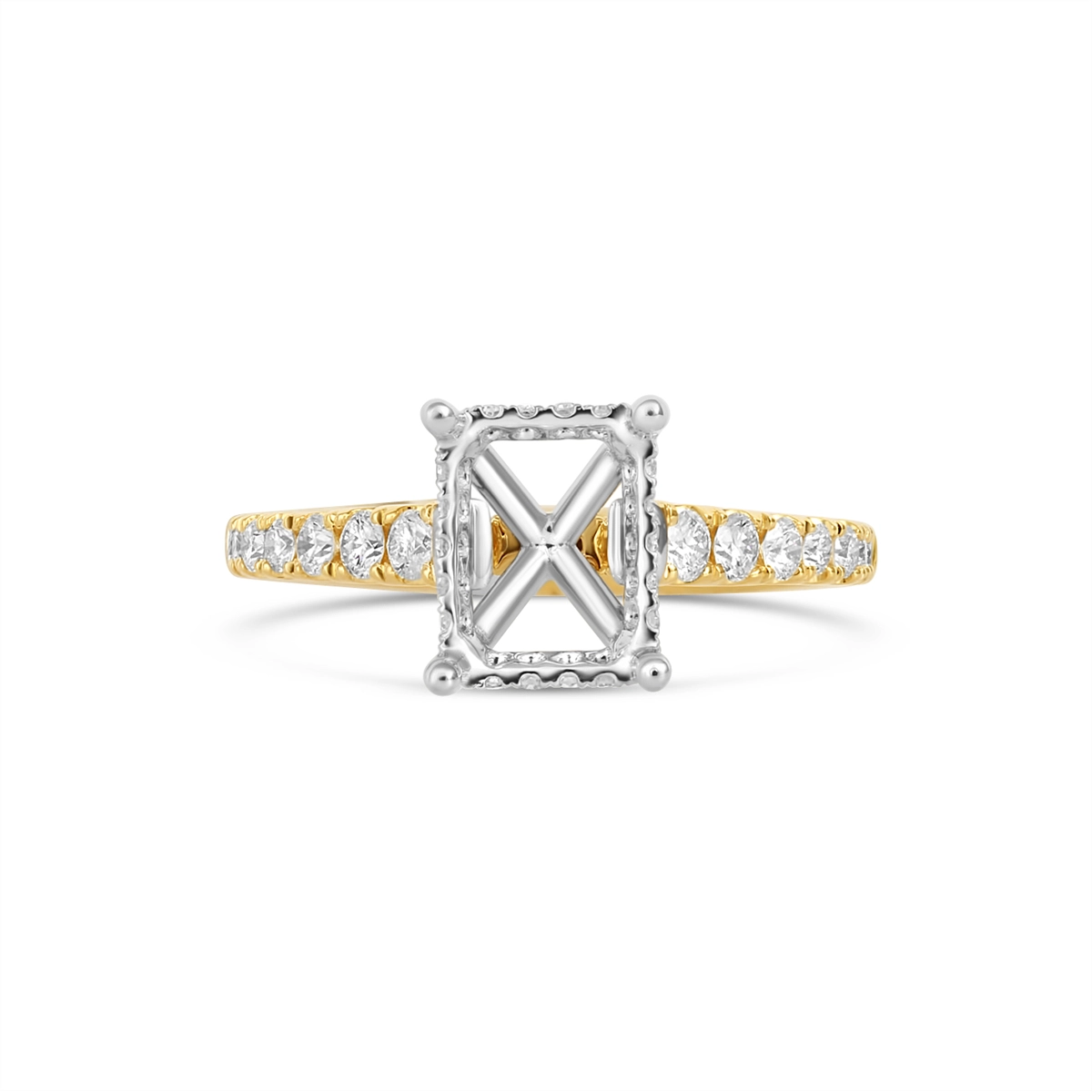 Engagement Collections Engagement Rings in Mixed Metals containing Diamond 454703
