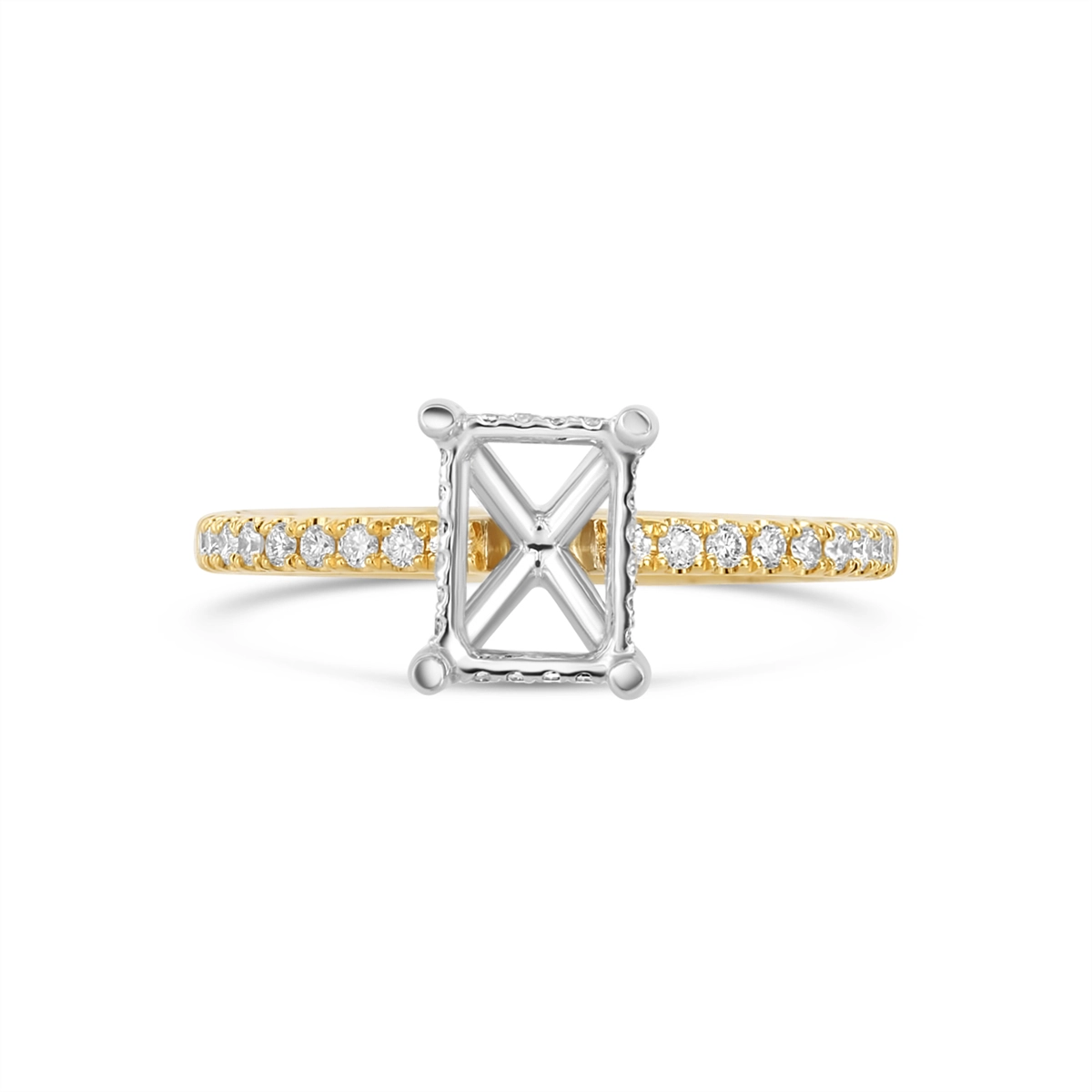 Engagement Collections Engagement Rings in Mixed Metals containing Diamond 454704