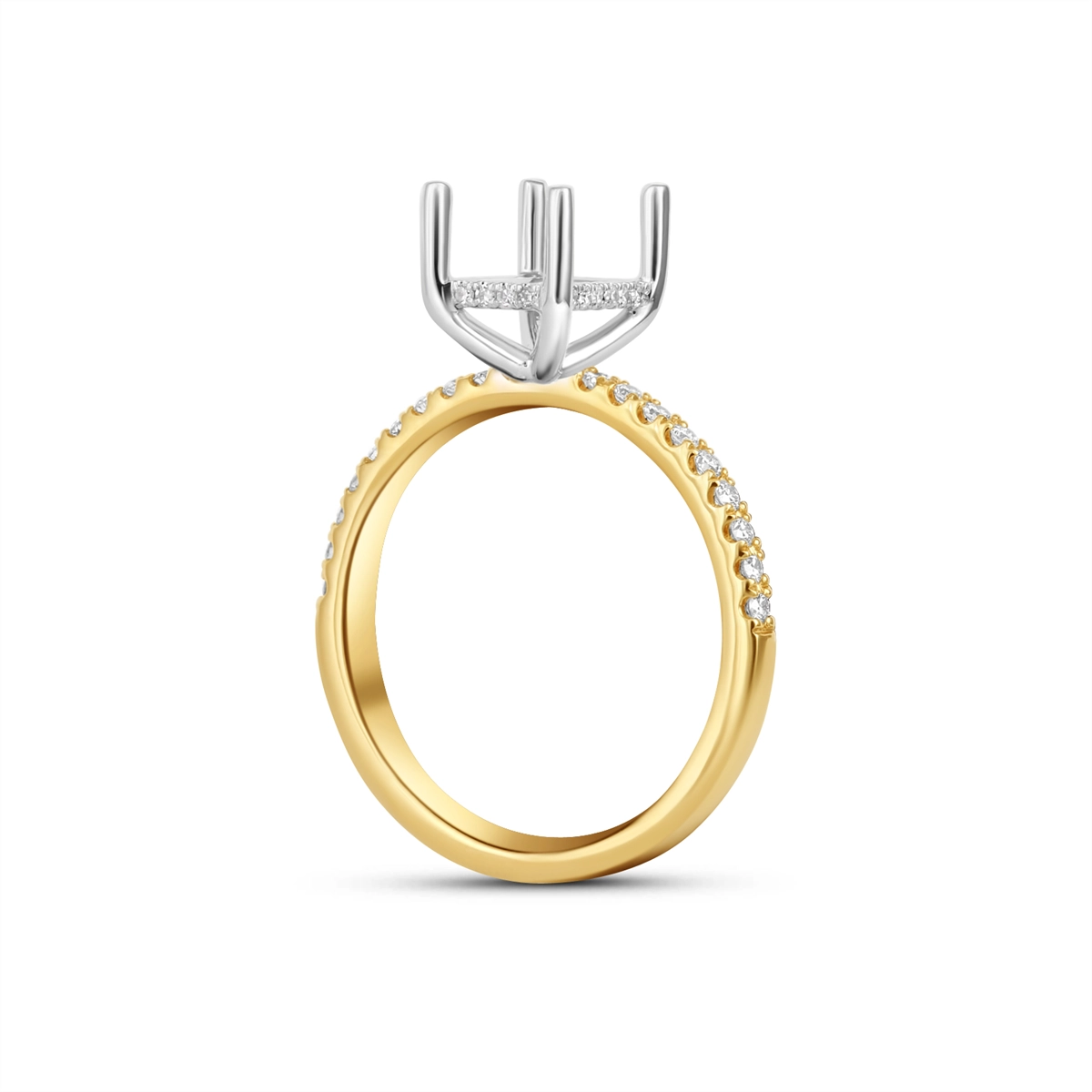 Engagement Collections Engagement Rings in Mixed Metals containing Diamond 454704