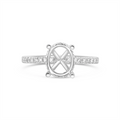 Engagement Collections Engagement Rings in Platinum/Palladium containing Diamond 454706