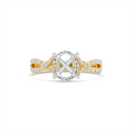Engagement Collections Engagement Rings in Mixed Metals containing Diamond 454708