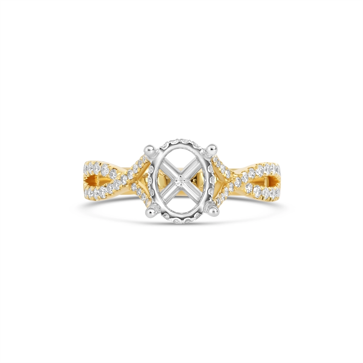Engagement Collections Engagement Rings in Mixed Metals containing Diamond 454708