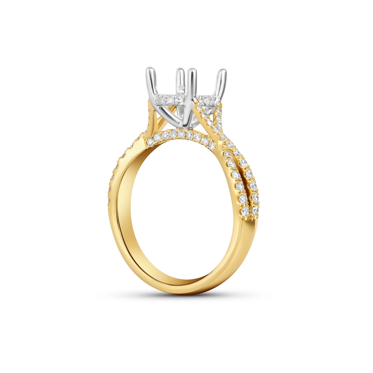 Engagement Collections Engagement Rings in Mixed Metals containing Diamond 454708