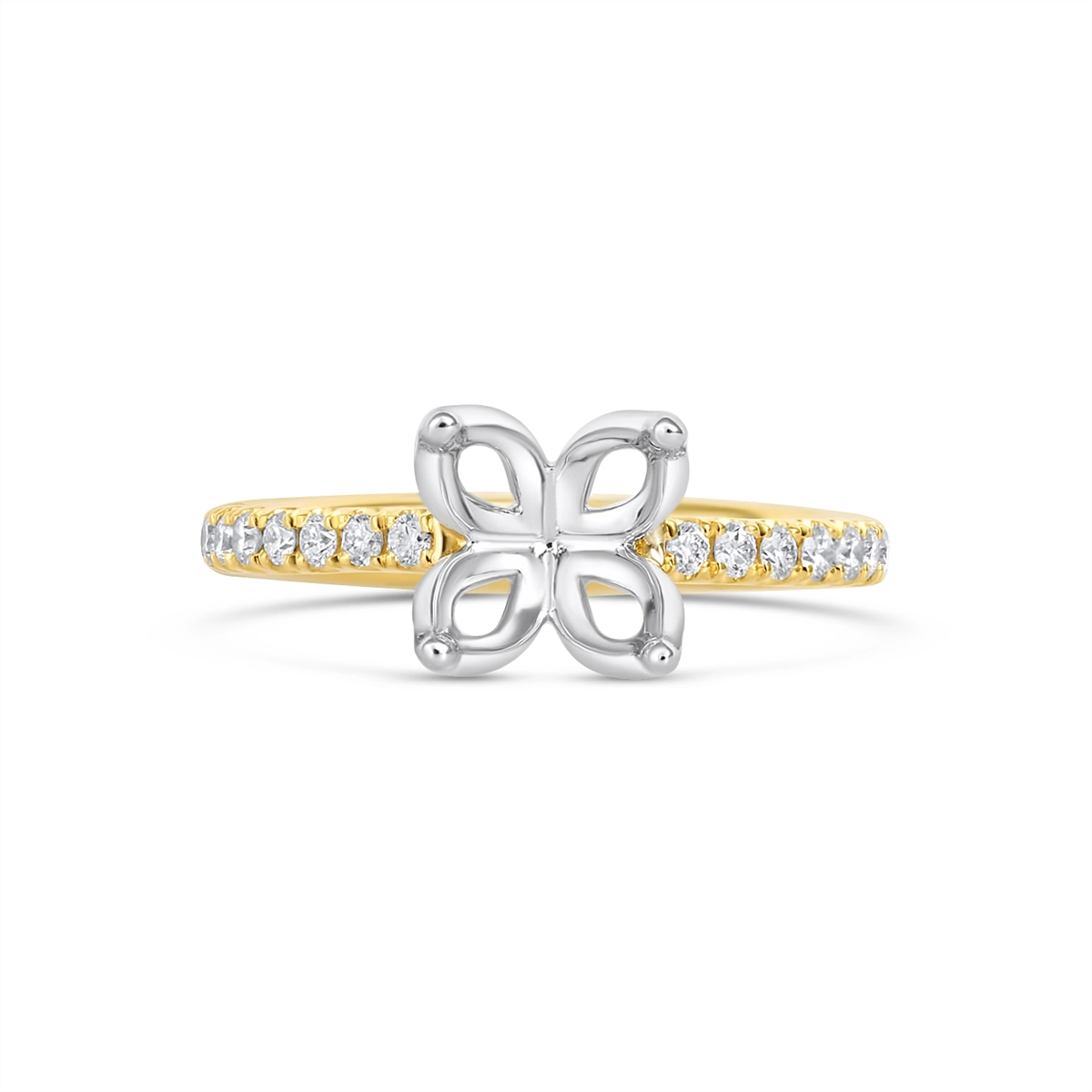 Engagement Collections Engagement Rings in Mixed Metals containing Diamond 454709
