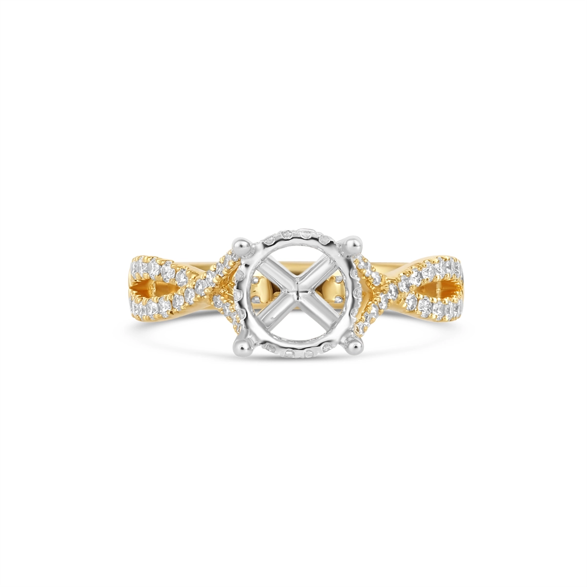 Engagement Collections Engagement Rings in Mixed Metals containing Diamond 454710