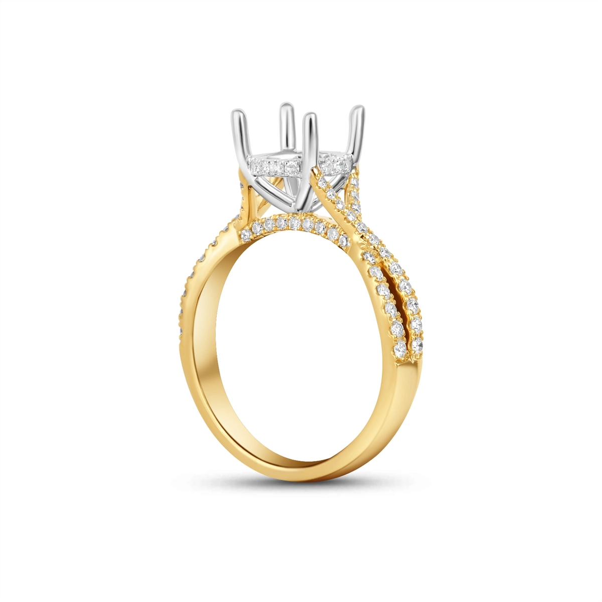 Engagement Collections Engagement Rings in Mixed Metals containing Diamond 454710