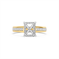 Engagement Collections Engagement Rings in Mixed Metals containing Diamond 454714