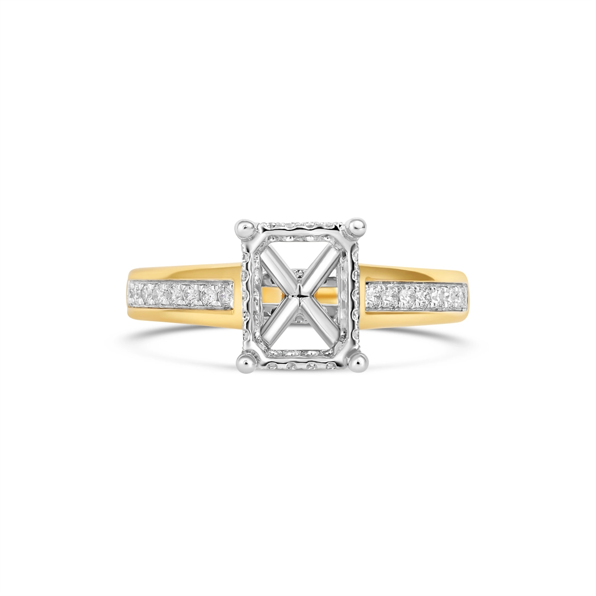 Engagement Collections Engagement Rings in Mixed Metals containing Diamond 454714