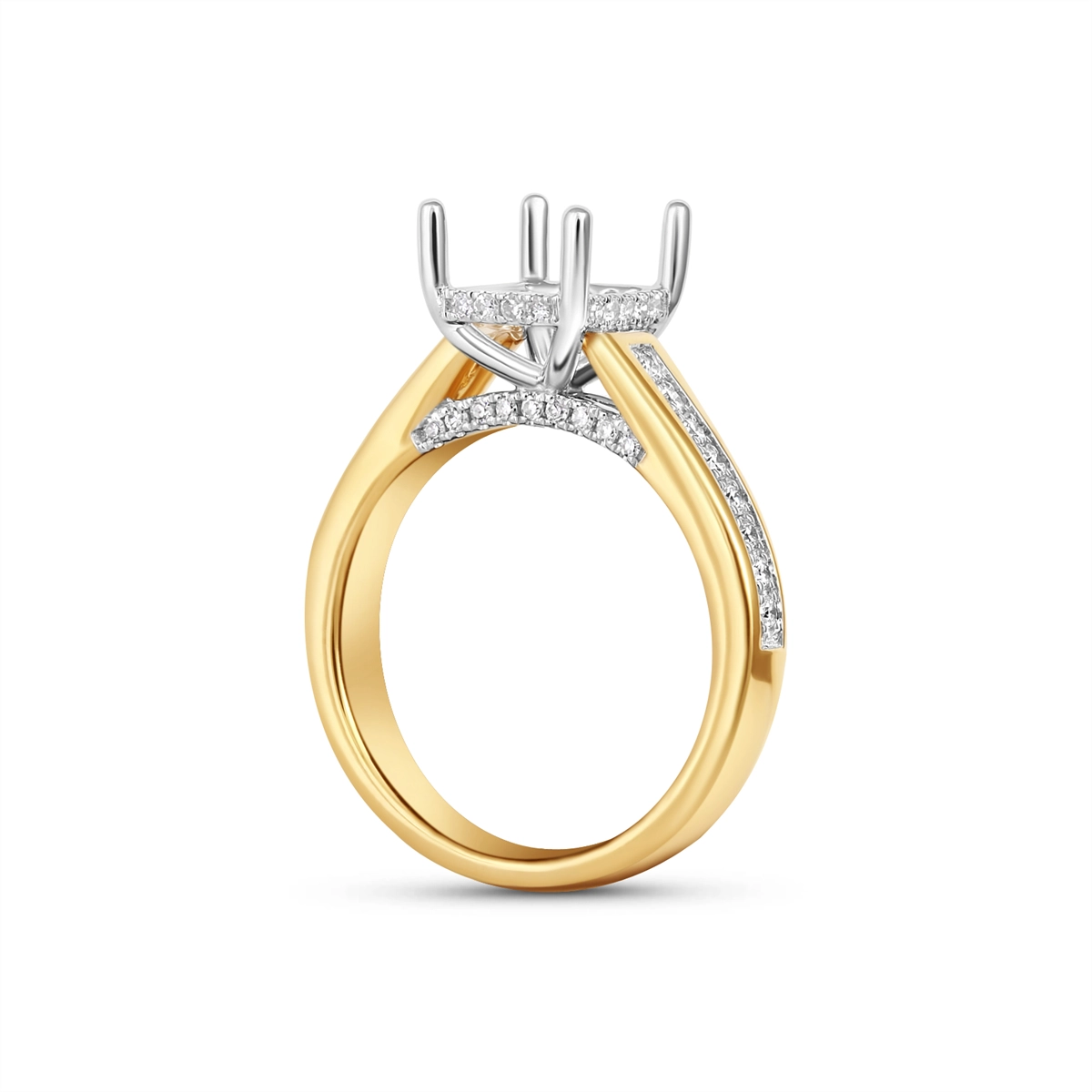 Engagement Collections Engagement Rings in Mixed Metals containing Diamond 454714