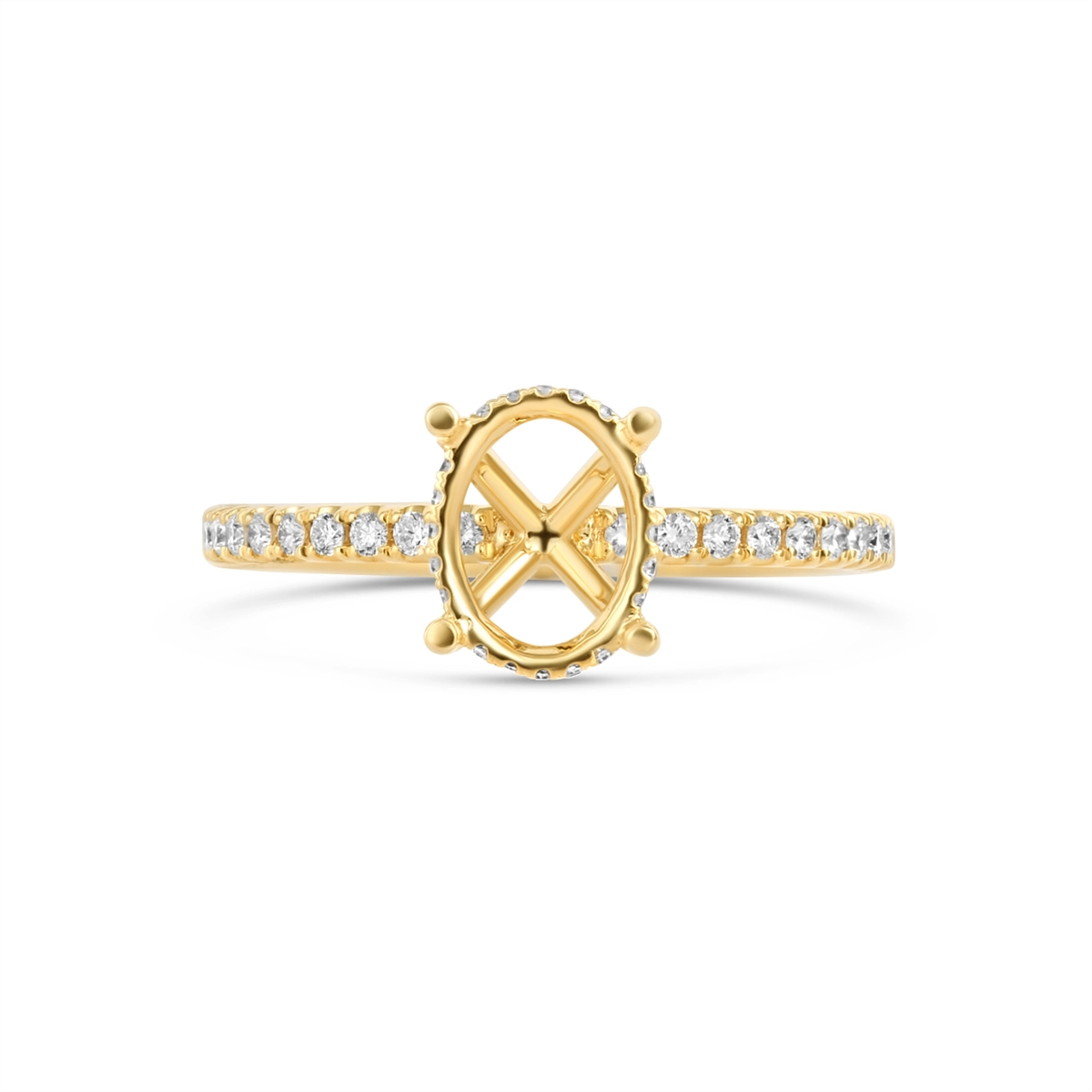 Engagement Collections Engagement Rings in Yellow Gold containing Diamond 454715
