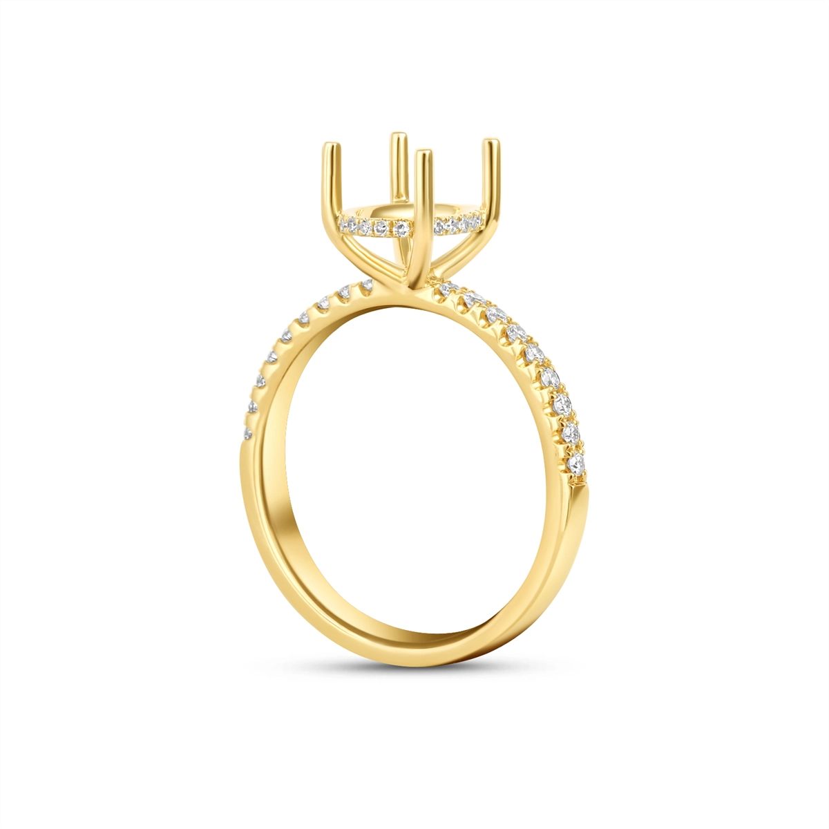 Engagement Collections Engagement Rings in Yellow Gold containing Diamond 454715