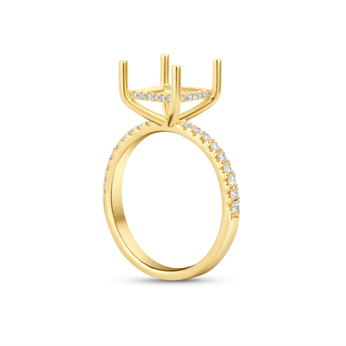 Engagement Collections Engagement Rings in Yellow Gold containing Diamond 454717
