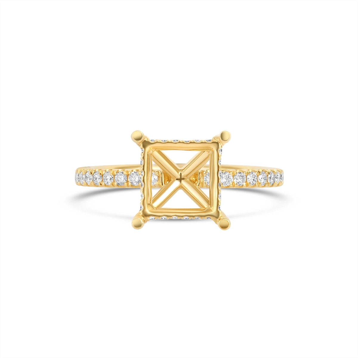 Engagement Collections Engagement Rings in Yellow Gold containing Diamond 454718