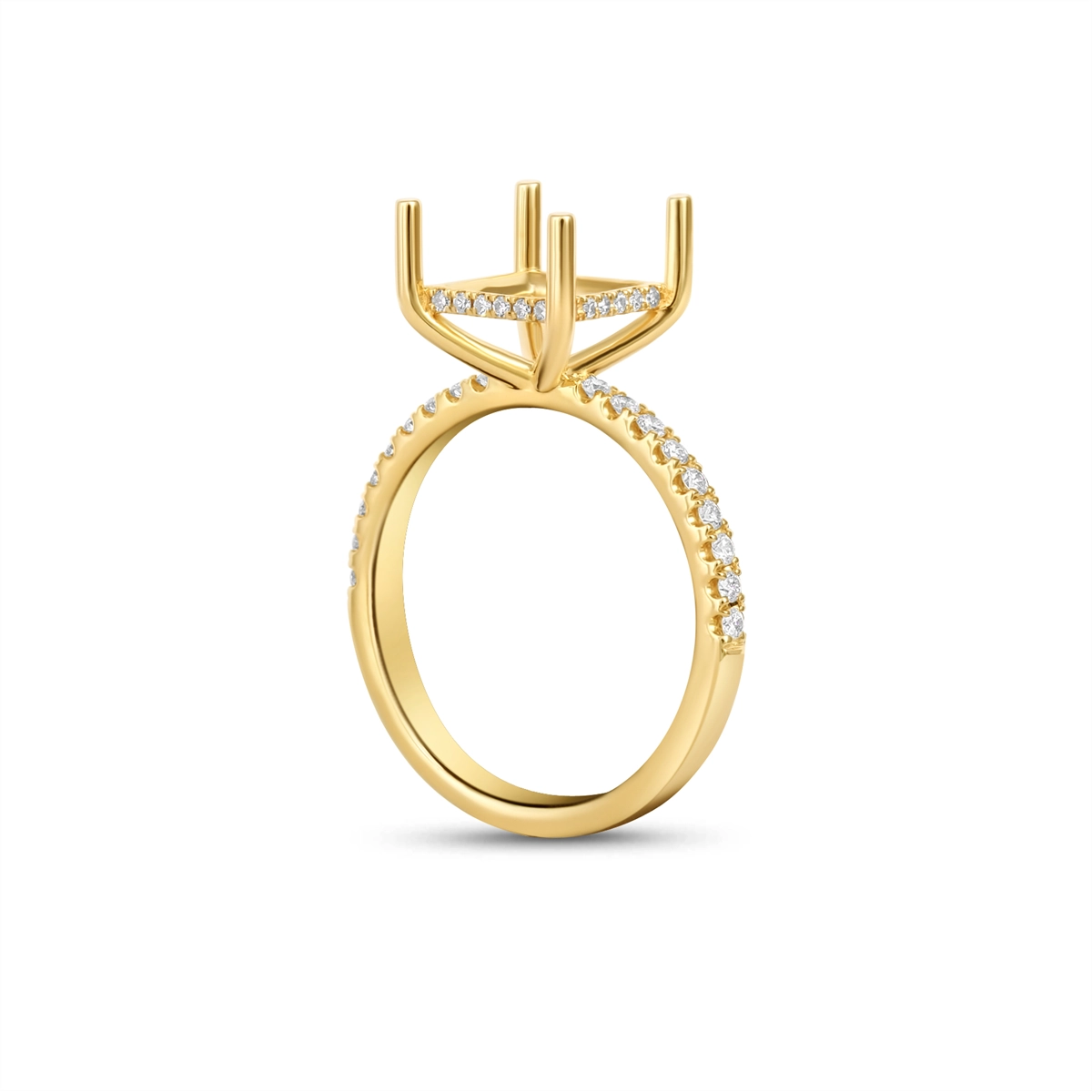 Engagement Collections Engagement Rings in Yellow Gold containing Diamond 454718