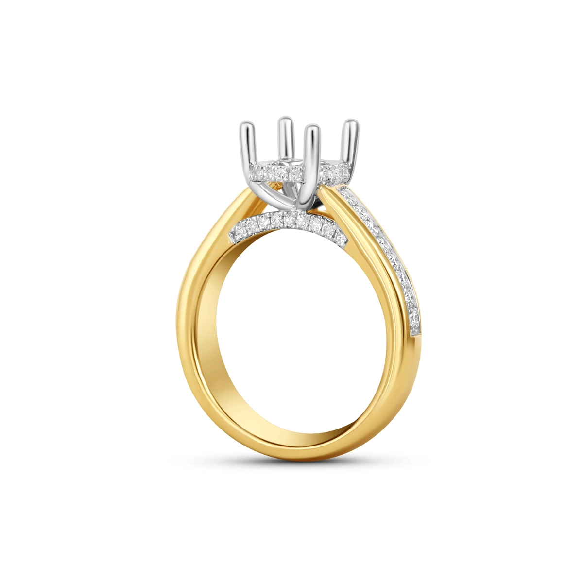Engagement Collections Engagement Rings in Mixed Metals containing Diamond 454719