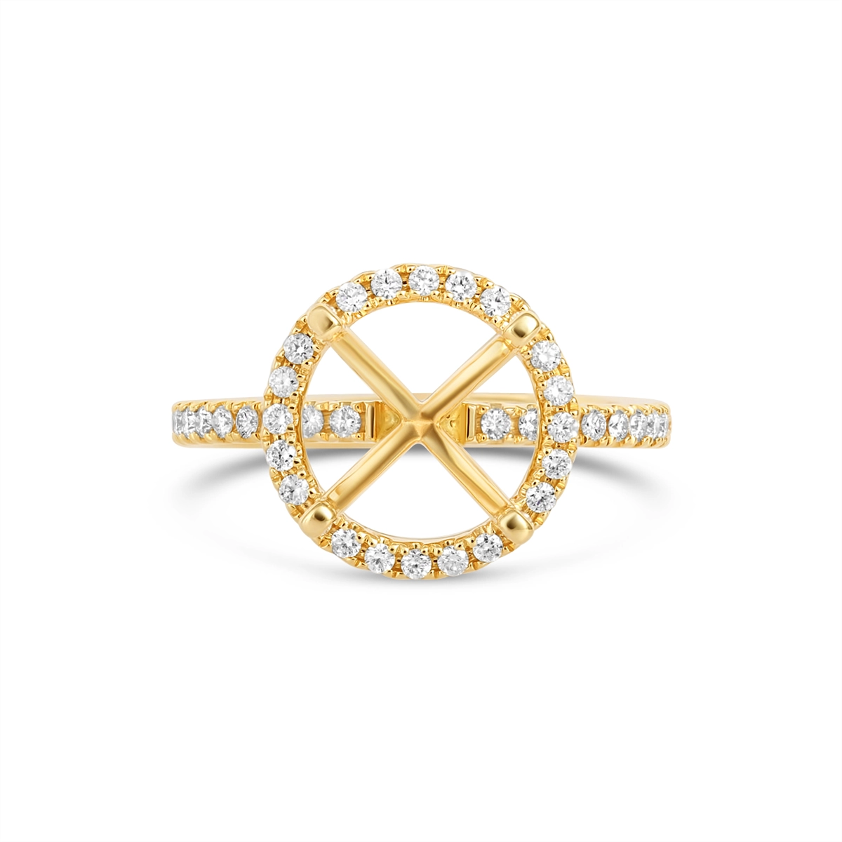 Engagement Collections Engagement Rings in Yellow Gold containing Diamond 454720