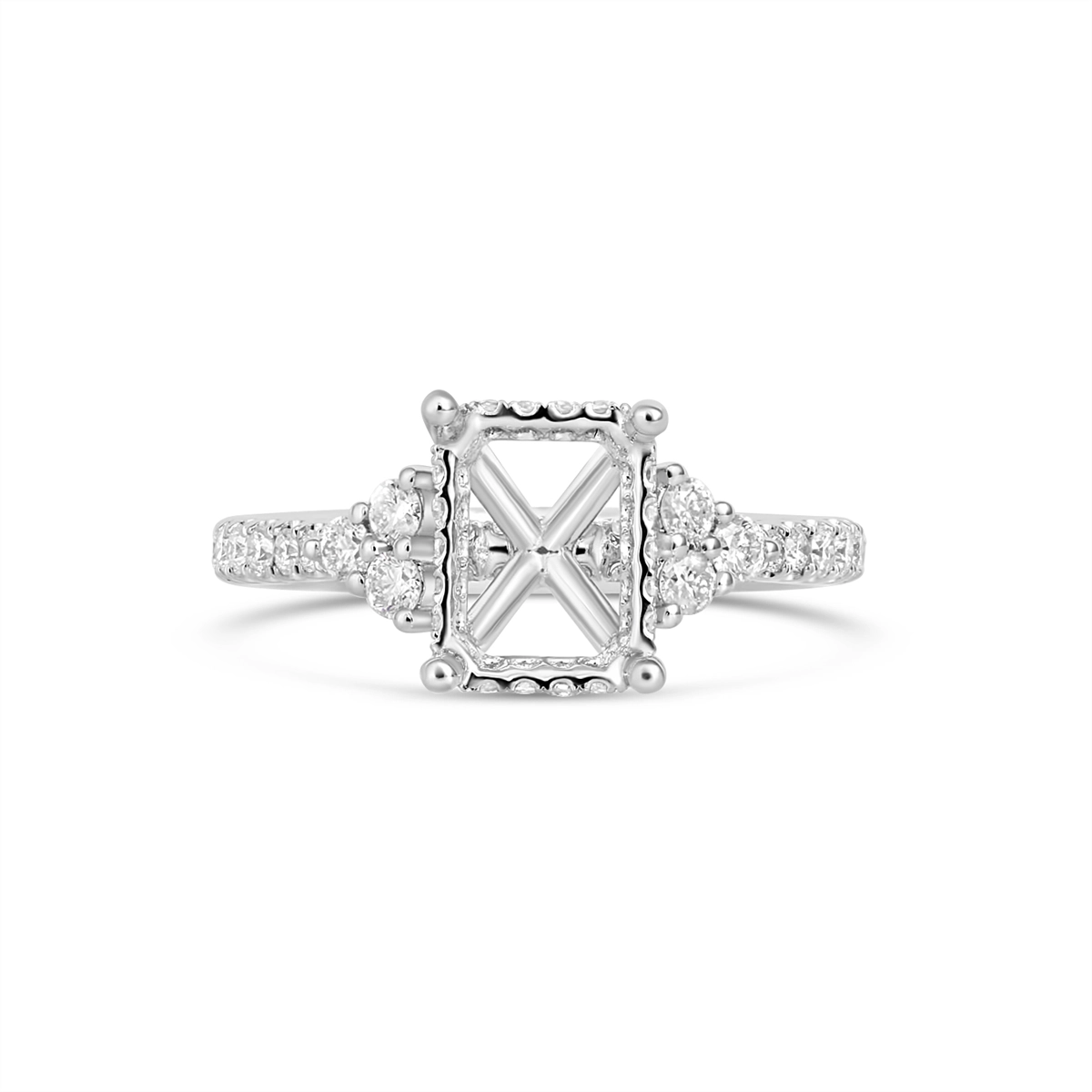 Engagement Collections Engagement Rings in Platinum/Palladium containing Diamond 454724