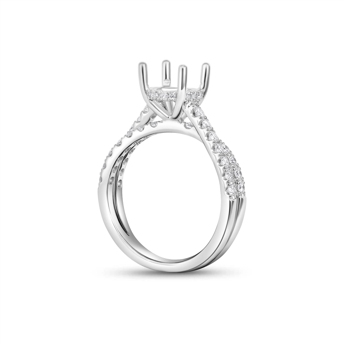 Engagement Collections Engagement Rings in Platinum/Palladium containing Diamond 454731